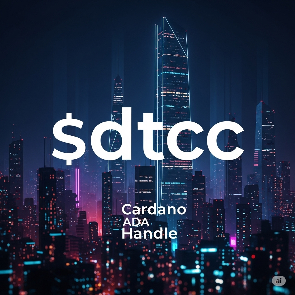 Cardano ADA Handle $dtcc for sale
