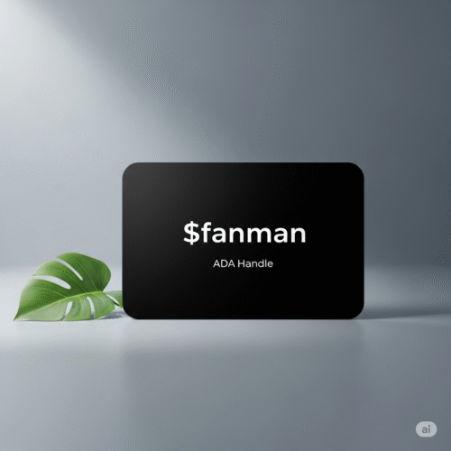 Cardano ADA Handlle $fanman