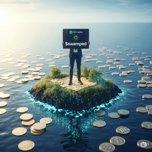 Cardano ADA handle $swamped
