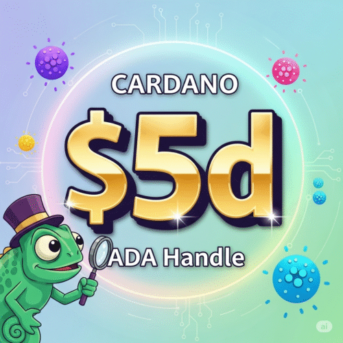 Premium Cardano Ada Handle $5d for Sale