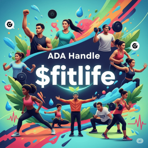 Premium Cardano Ada Handle $fitlife for Sale