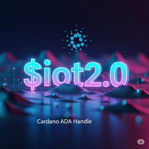 Premium Cardano Ada Handle $iot2.0 for Sale