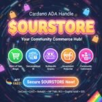 Premium Cardano Ada Handle $ourstore for Sale