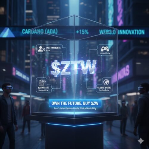 Rare Cardano Ada Handle $ztw for Sale